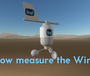 how measure the wind