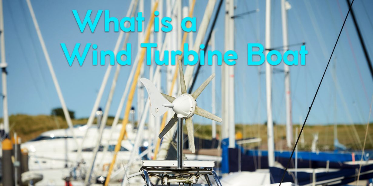 what is a wind turbine boat